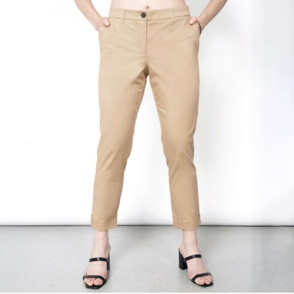 Wildfang Essential Trouser Size 8 Tan Camel New With Tags